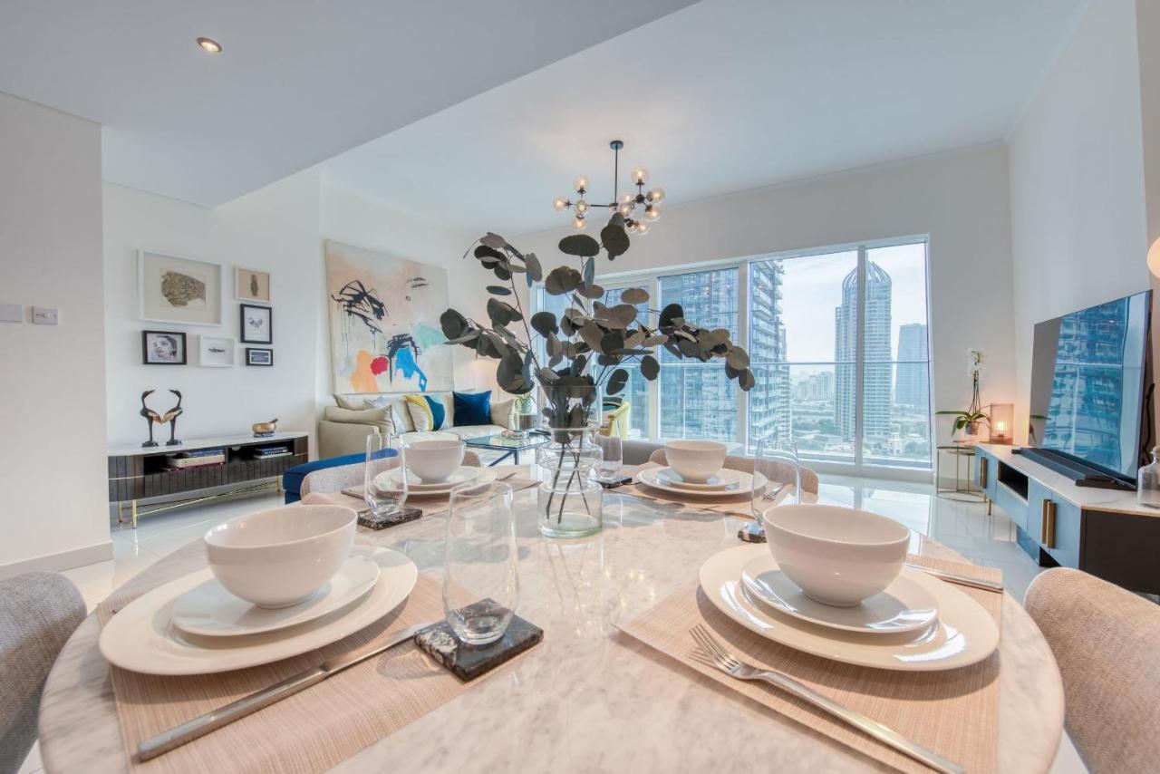 Maison Privee - Aesthetic Apt With Stunning View In Luxurious Building Lejlighed Dubai Eksteriør billede